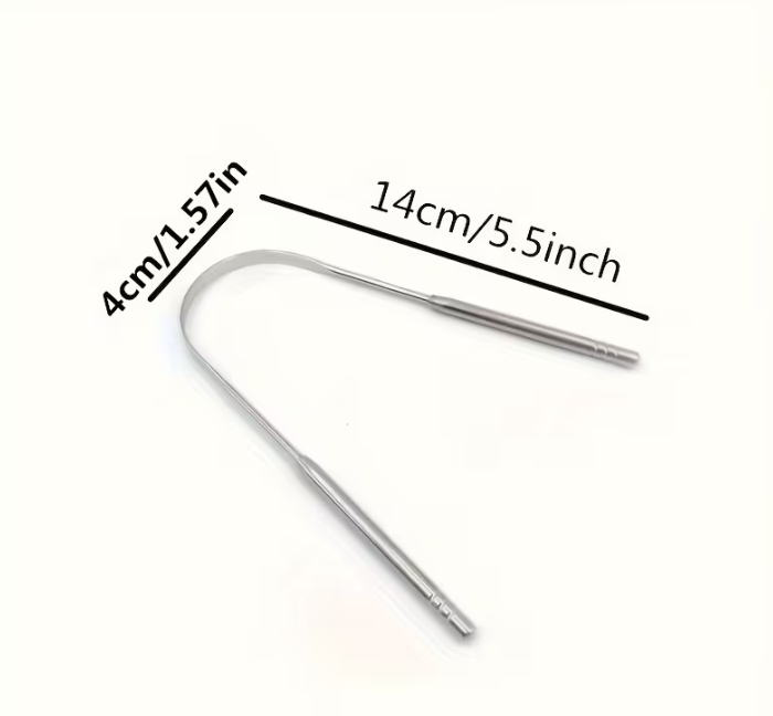 Duo Steel Tongue Scraper kit