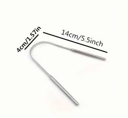 Duo Steel Tongue Scraper kit